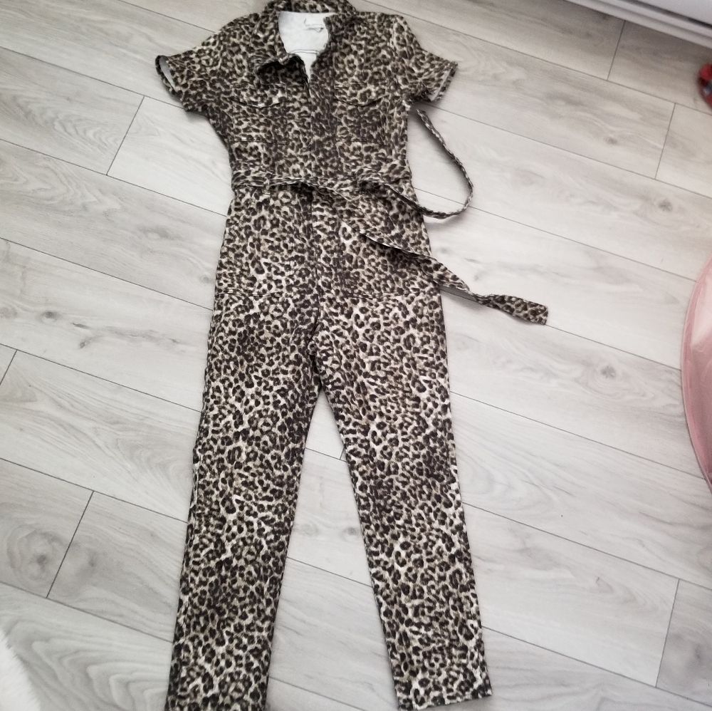 Good American leopard jumpsuit - Picture 2 of 5